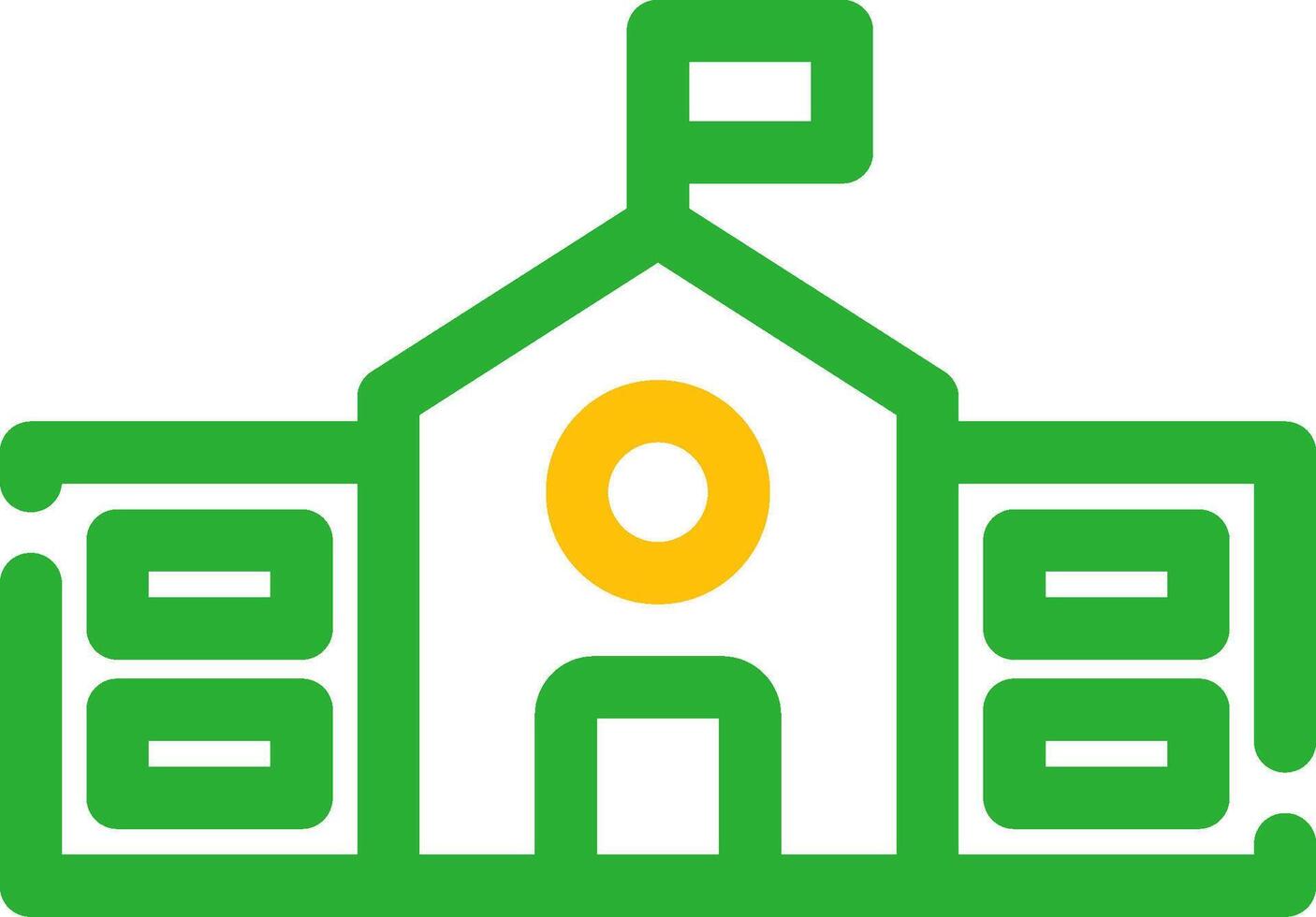 College Creative Icon Design vector