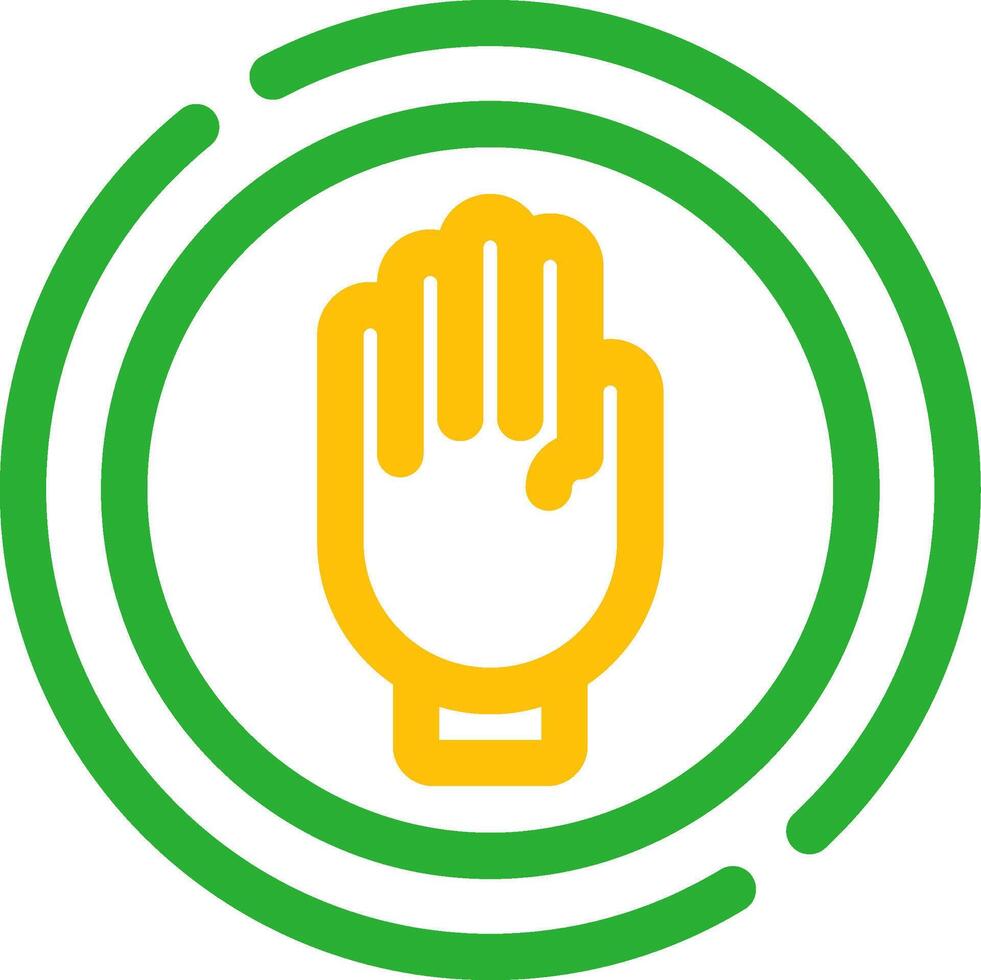 Stop Creative Icon Design vector