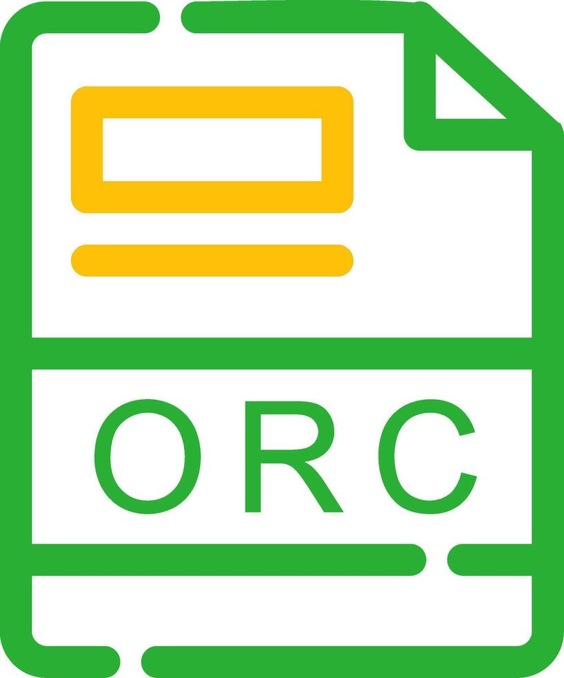 ORC Creative Icon Design vector