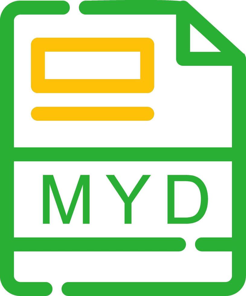 MYD Creative Icon Design vector