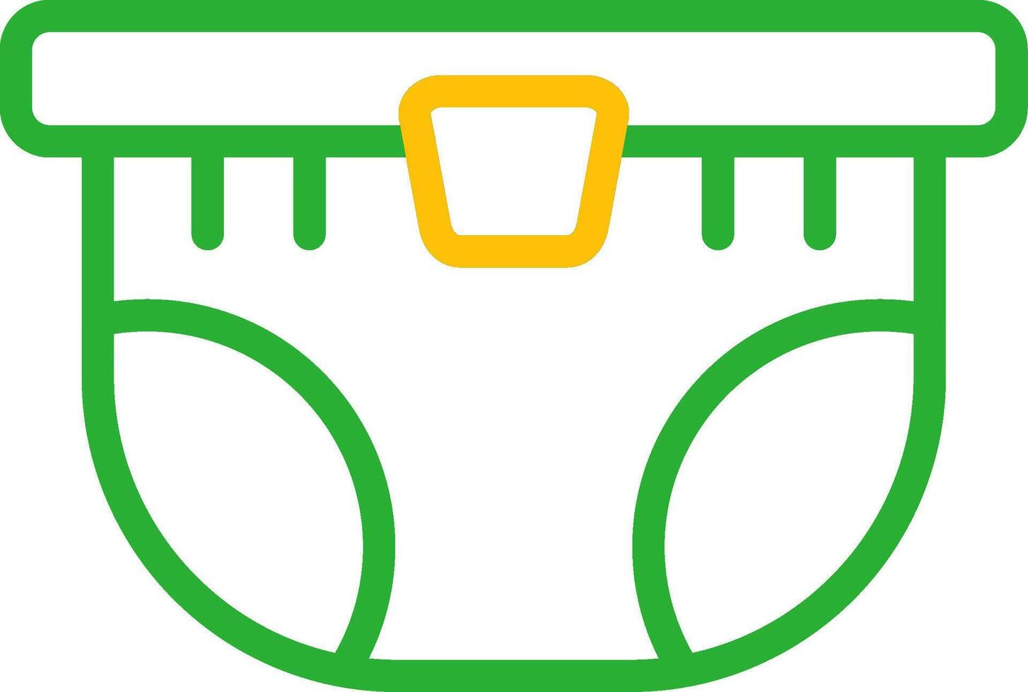 Diapers Creative Icon Design vector