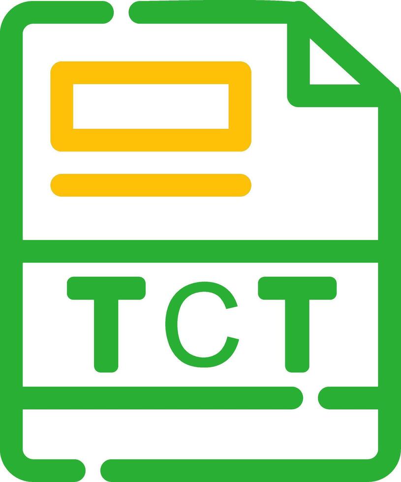 TCT Creative Icon Design vector