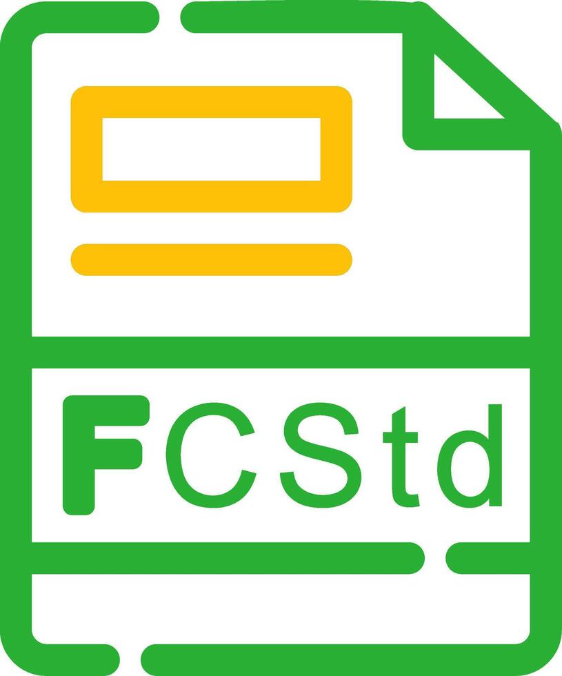 FCStd Creative Icon Design vector