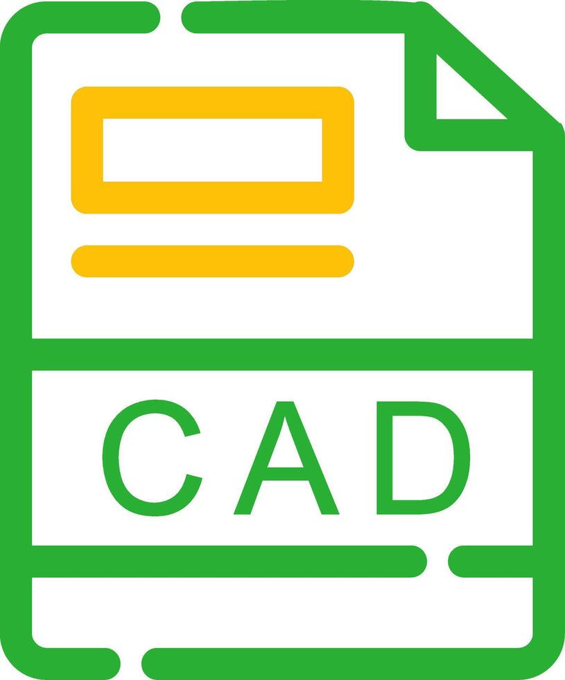 CAD Creative Icon Design vector