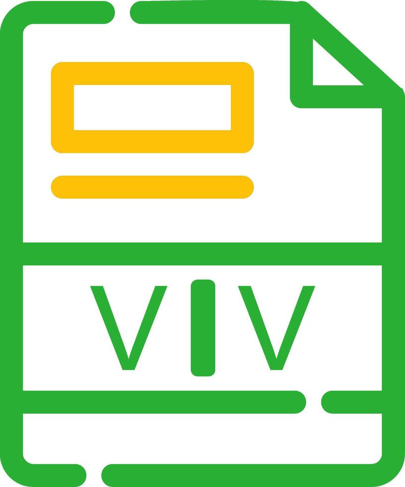 VIV Creative Icon Design vector