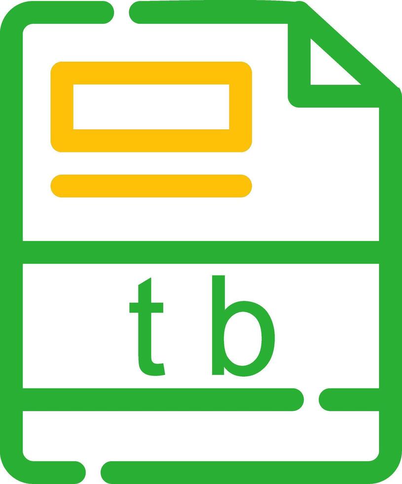 tb Creative Icon Design vector