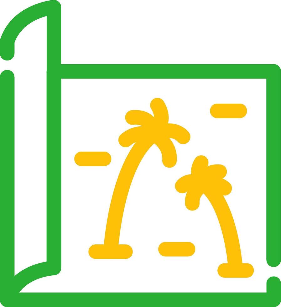 Map Creative Icon Design vector