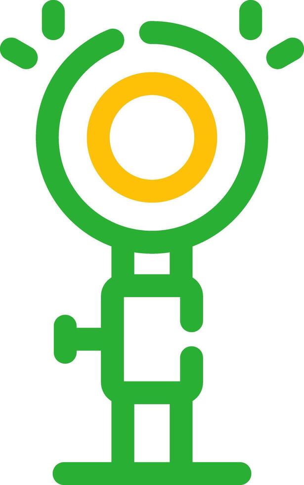 Light Creative Icon Design vector