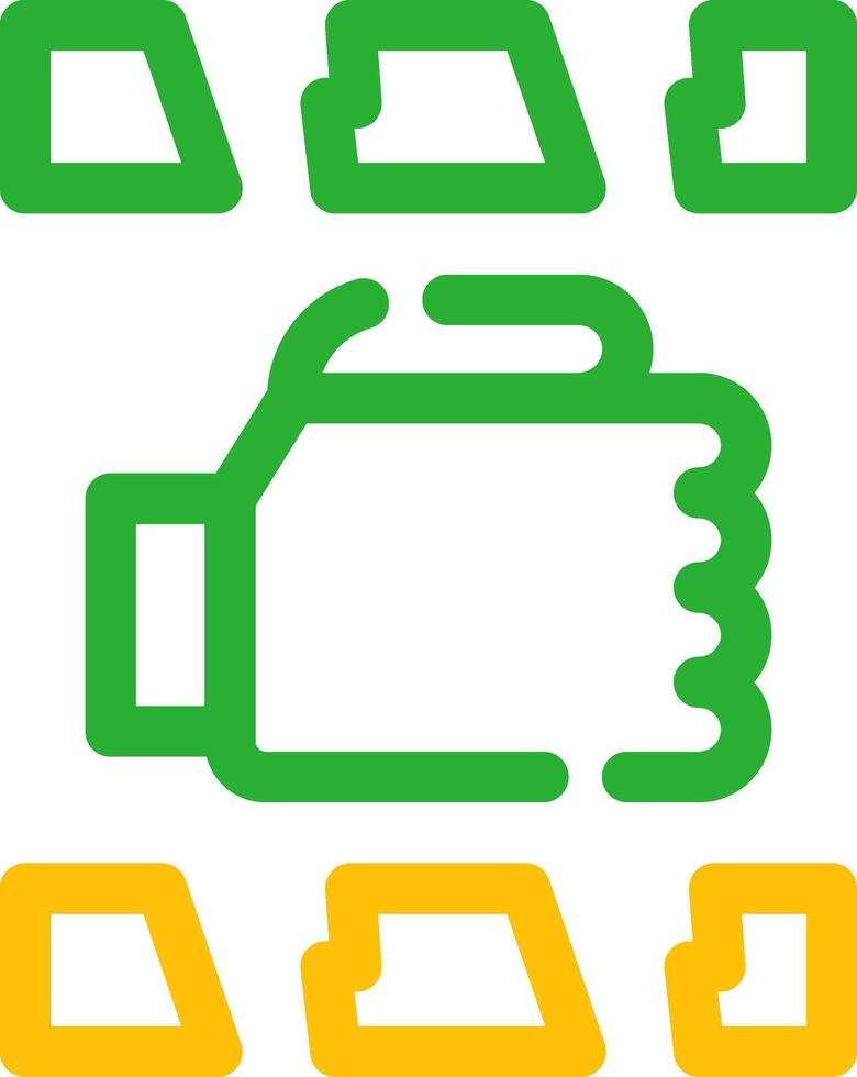 Hand Creative Icon Design vector