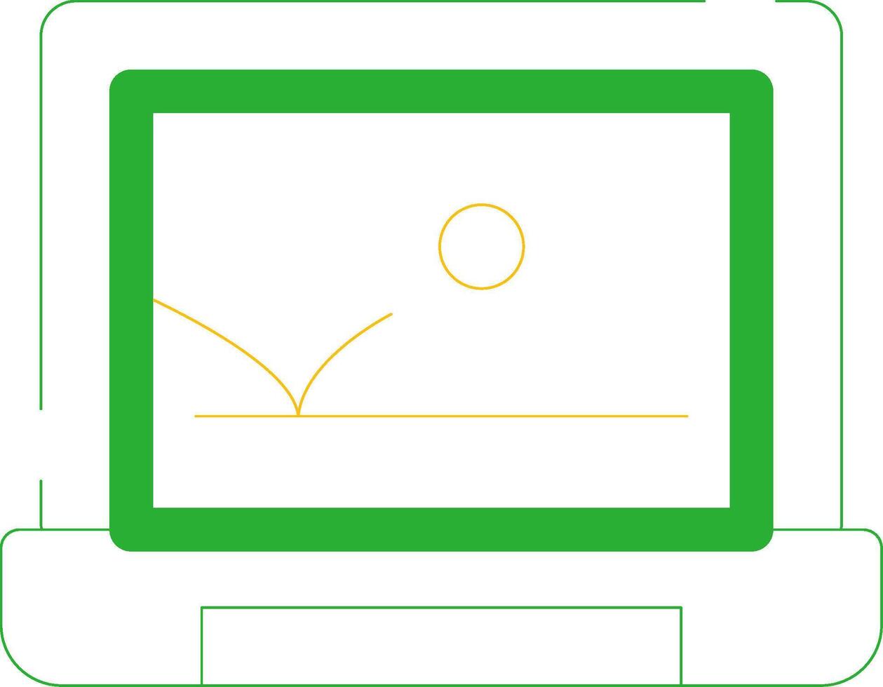 Motion Graphic Creative Icon Design vector