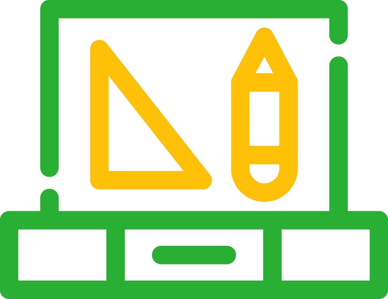Laptop Creative Icon Design vector