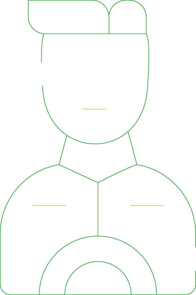 Taxi Driver Creative Icon Design vector