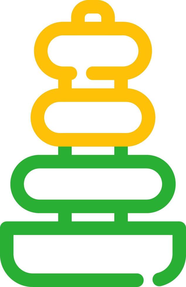 Line Two Color Design vector