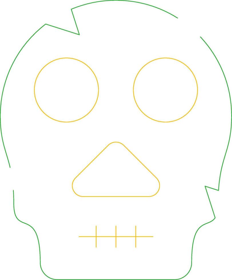 Line Two Color Design vector