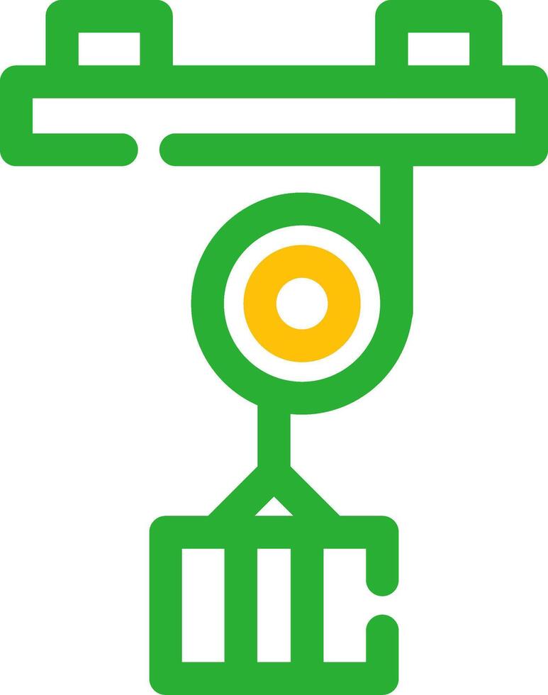 Pulley Creative Icon Design vector