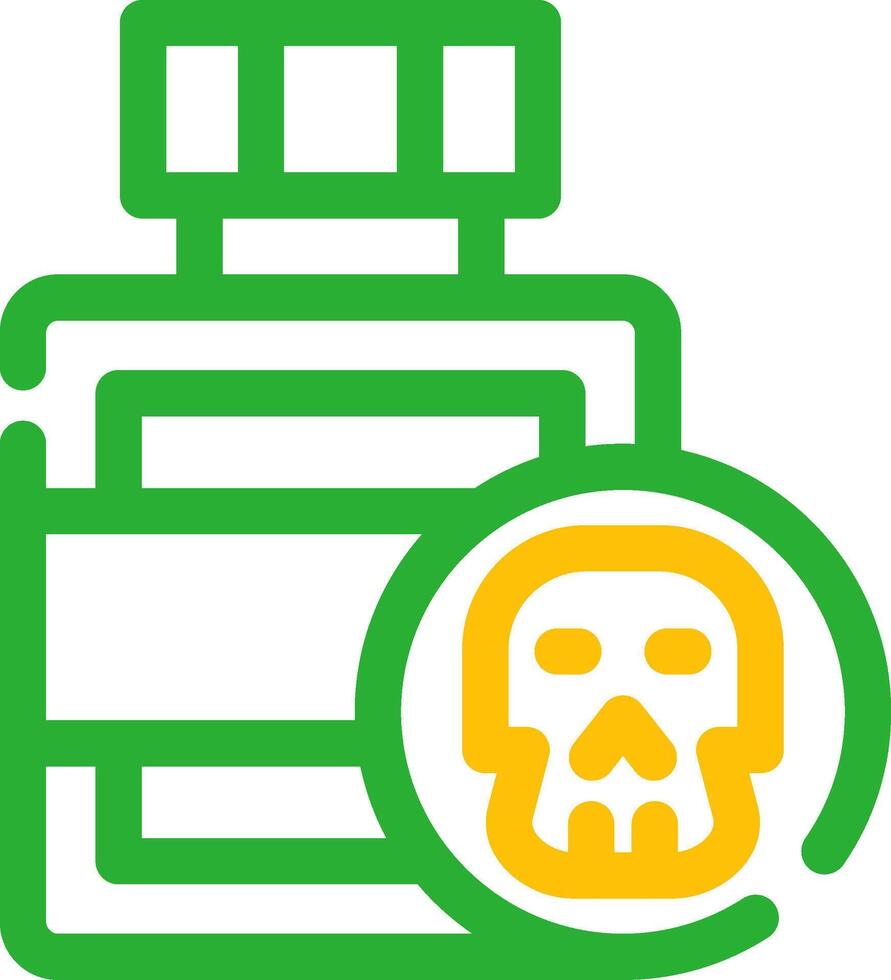 Poison Creative Icon Design vector