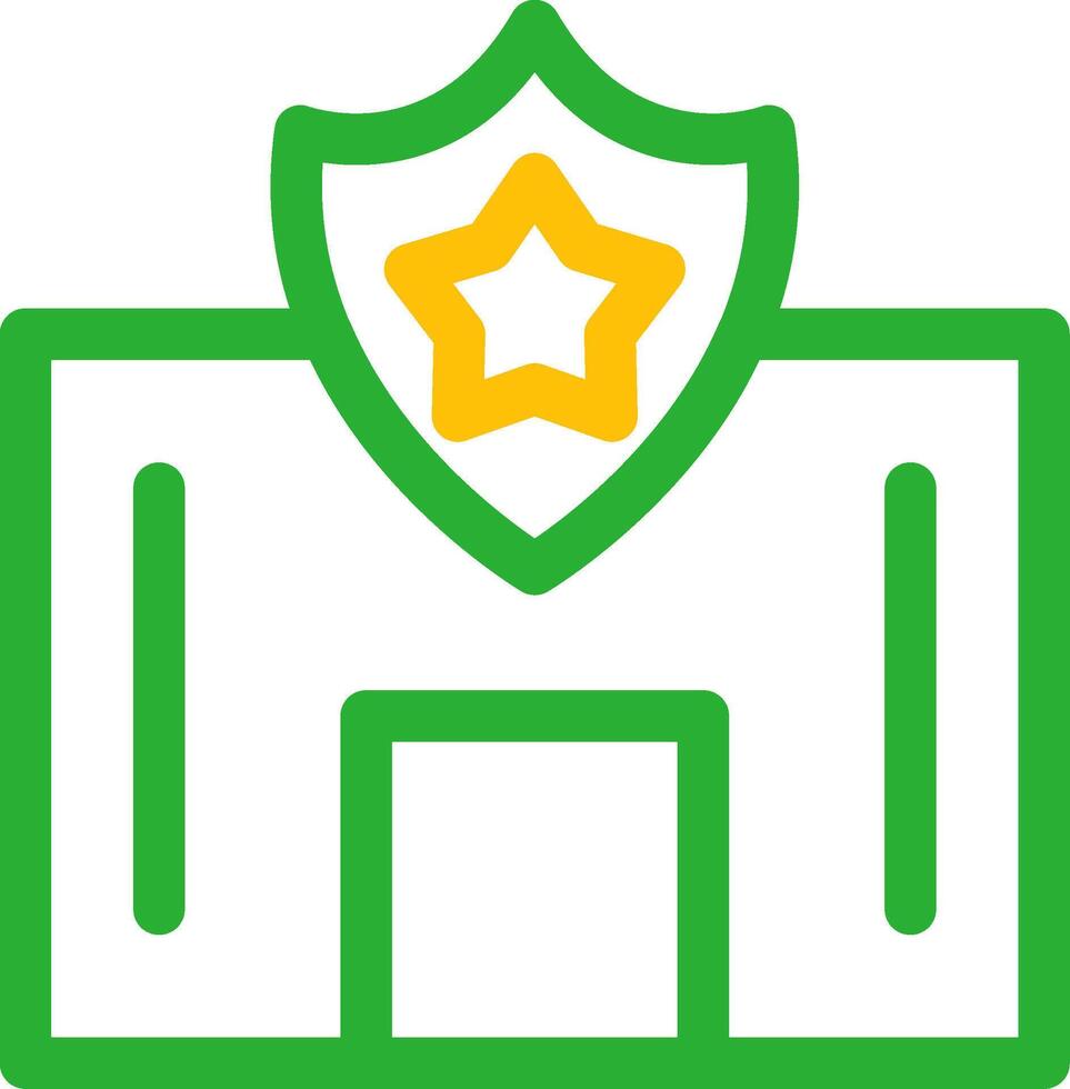 Police Station Creative Icon Design vector