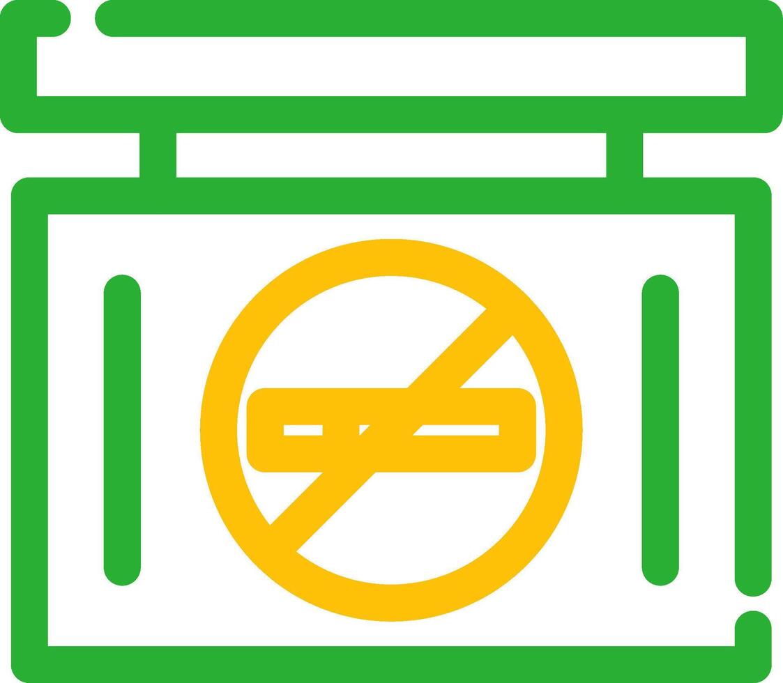 No Smoke Creative Icon Design vector
