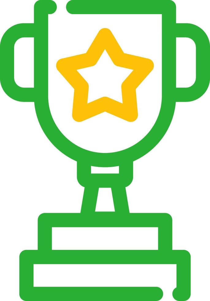 Trophy Creative Icon Design vector