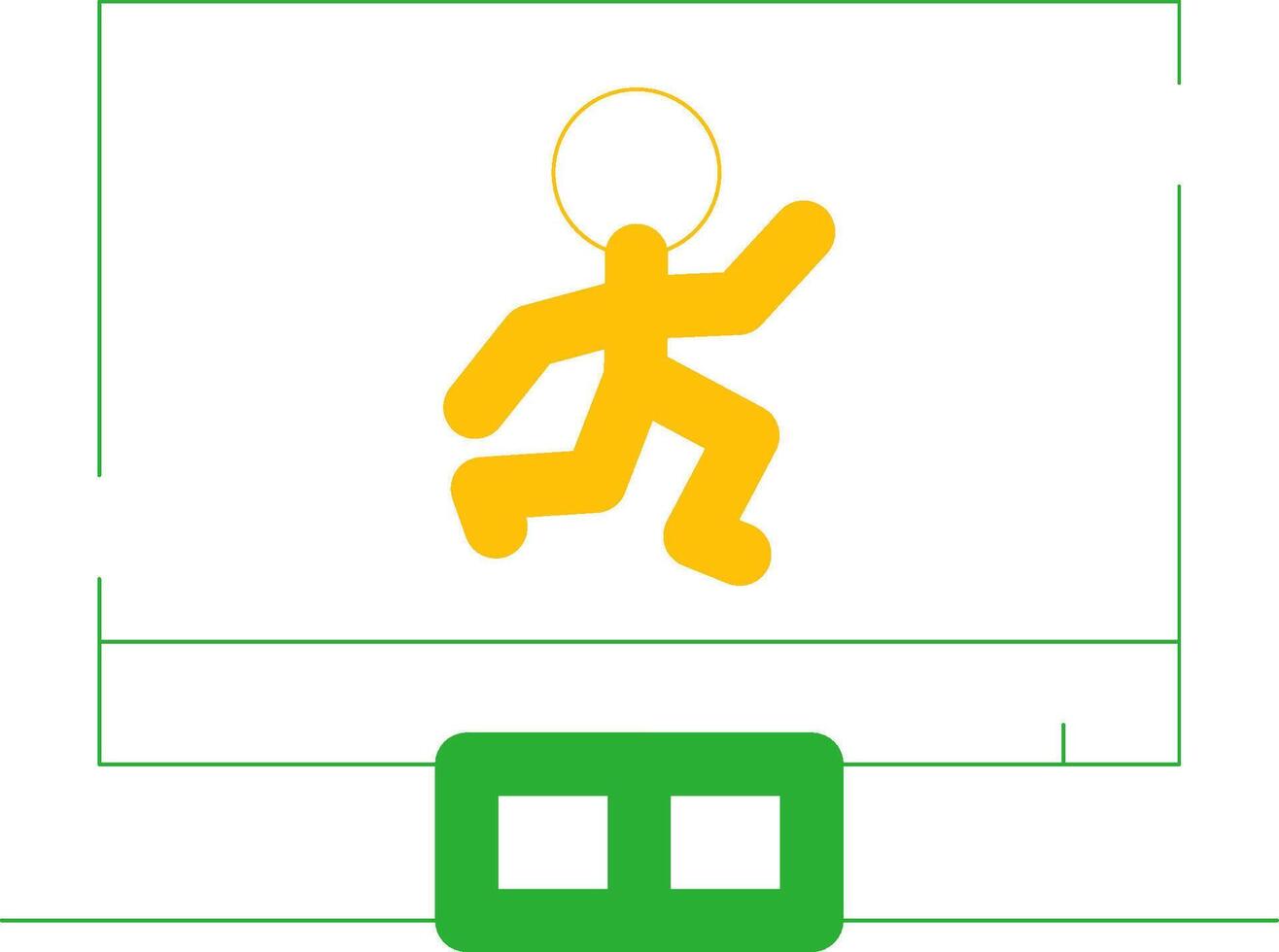 Motion Graphic Creative Icon Design vector