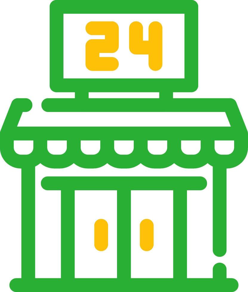 diseño de icono creativo de supermercado vector