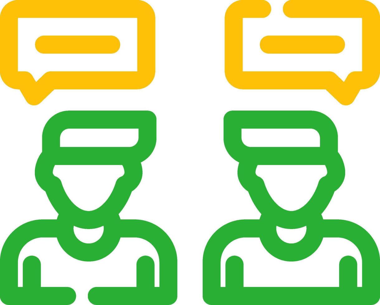 Conversation Creative Icon Design vector