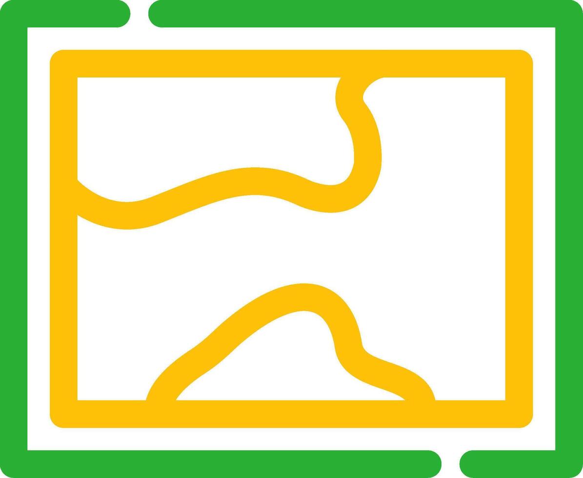 Map Creative Icon Design vector