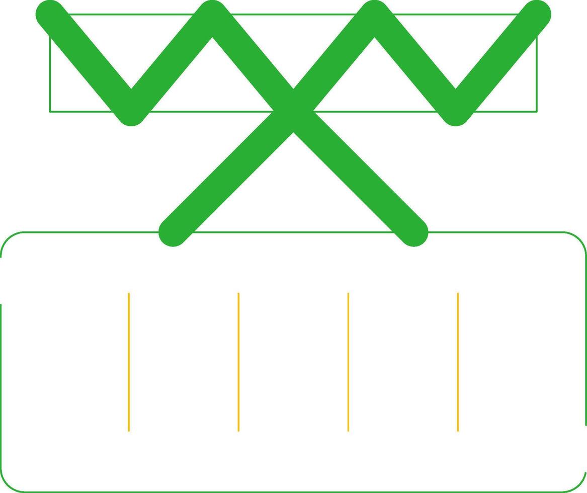 Crane Creative Icon Design vector