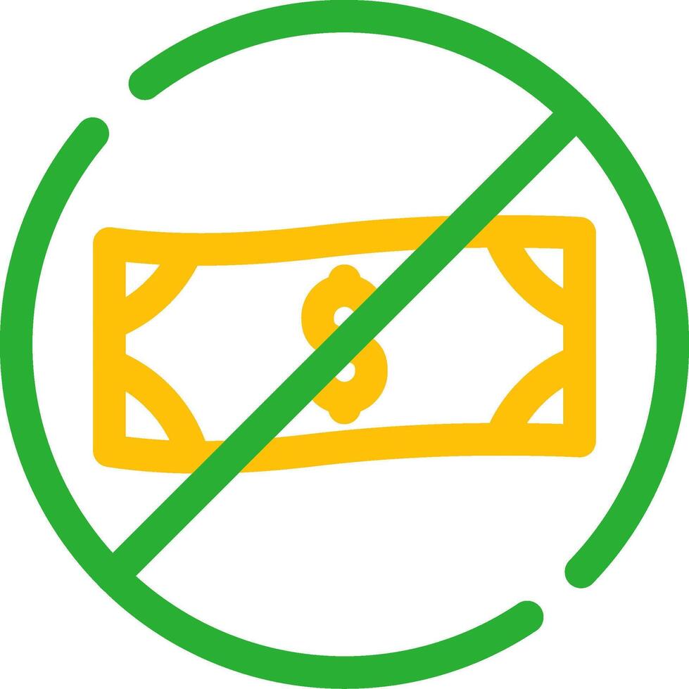 Forbidden Creative Icon Design vector