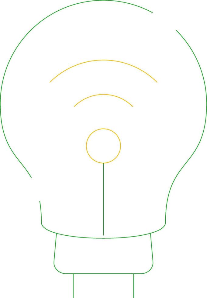 Smart Light Creative Icon Design vector