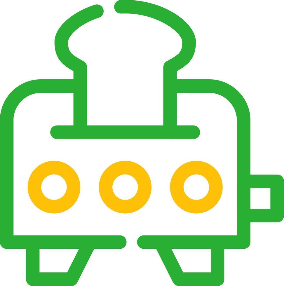 Toaster Creative Icon Design vector