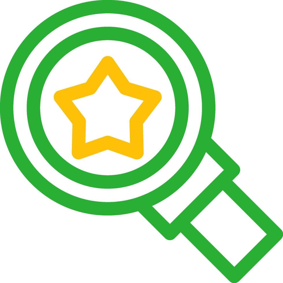 Magnifying Glass Creative Icon Design vector