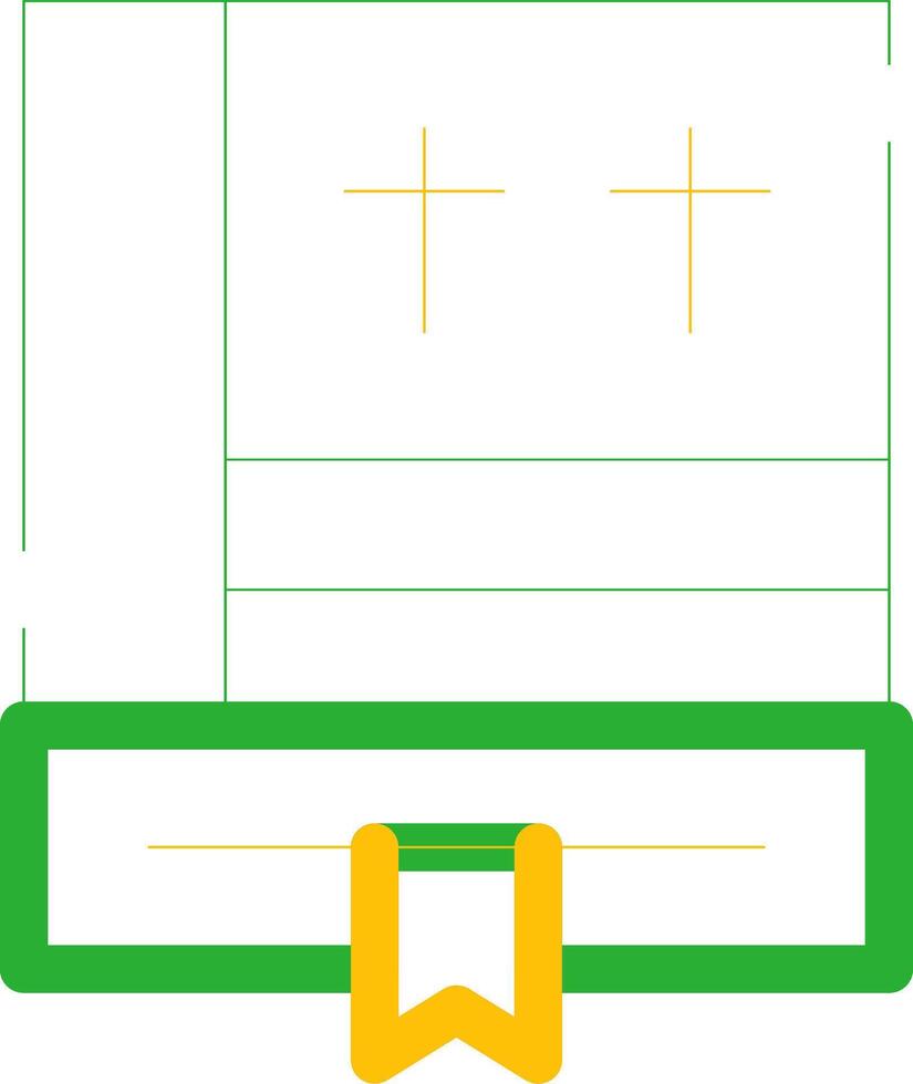 Bible Creative Icon Design vector