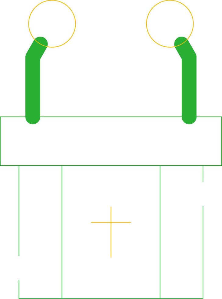 Pulpit Creative Icon Design vector