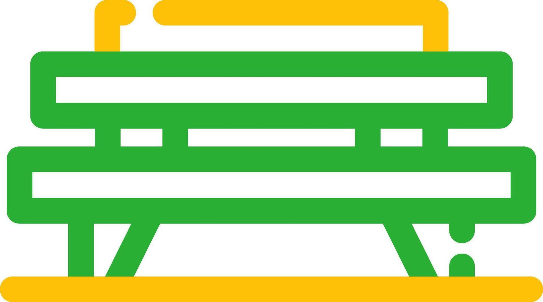 Bench Creative Icon Design vector