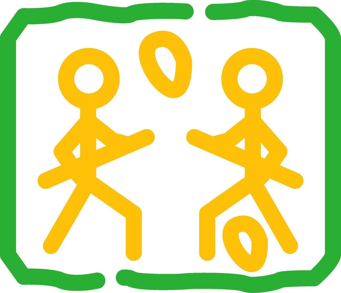 Cave Painting Creative Icon Design vector