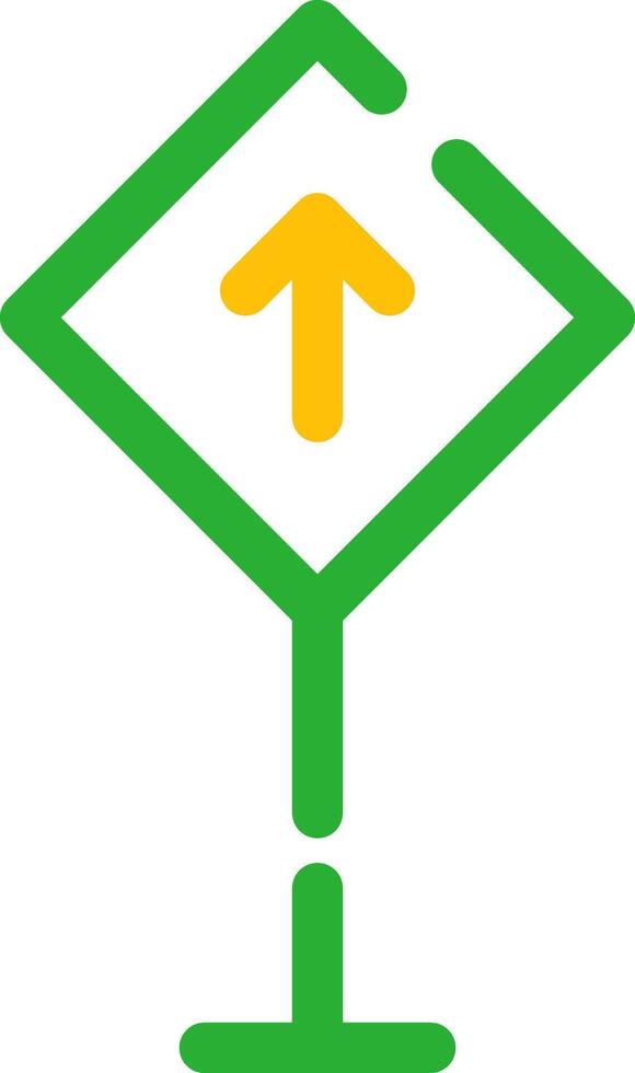 Road Sign Creative Icon Design vector