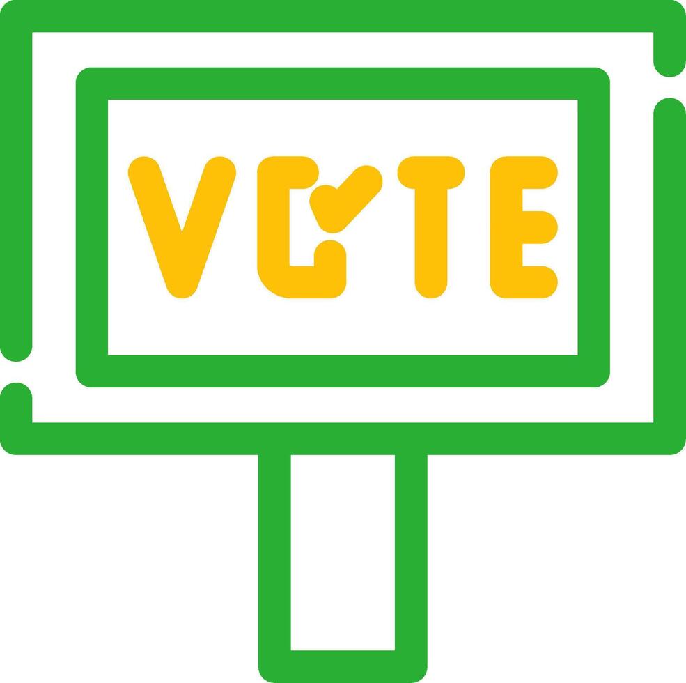 Vote Creative Icon Design vector