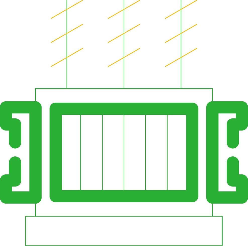 Power Transformer Creative Icon Design vector