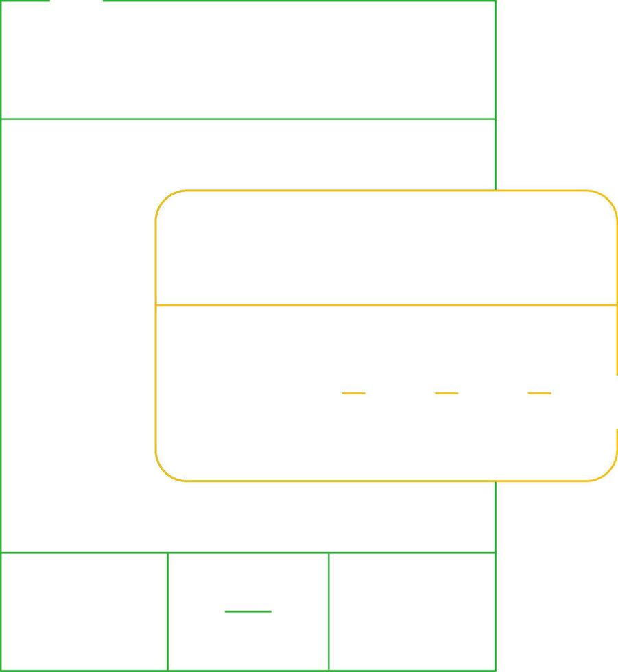 Online Payment Creative Icon Design vector