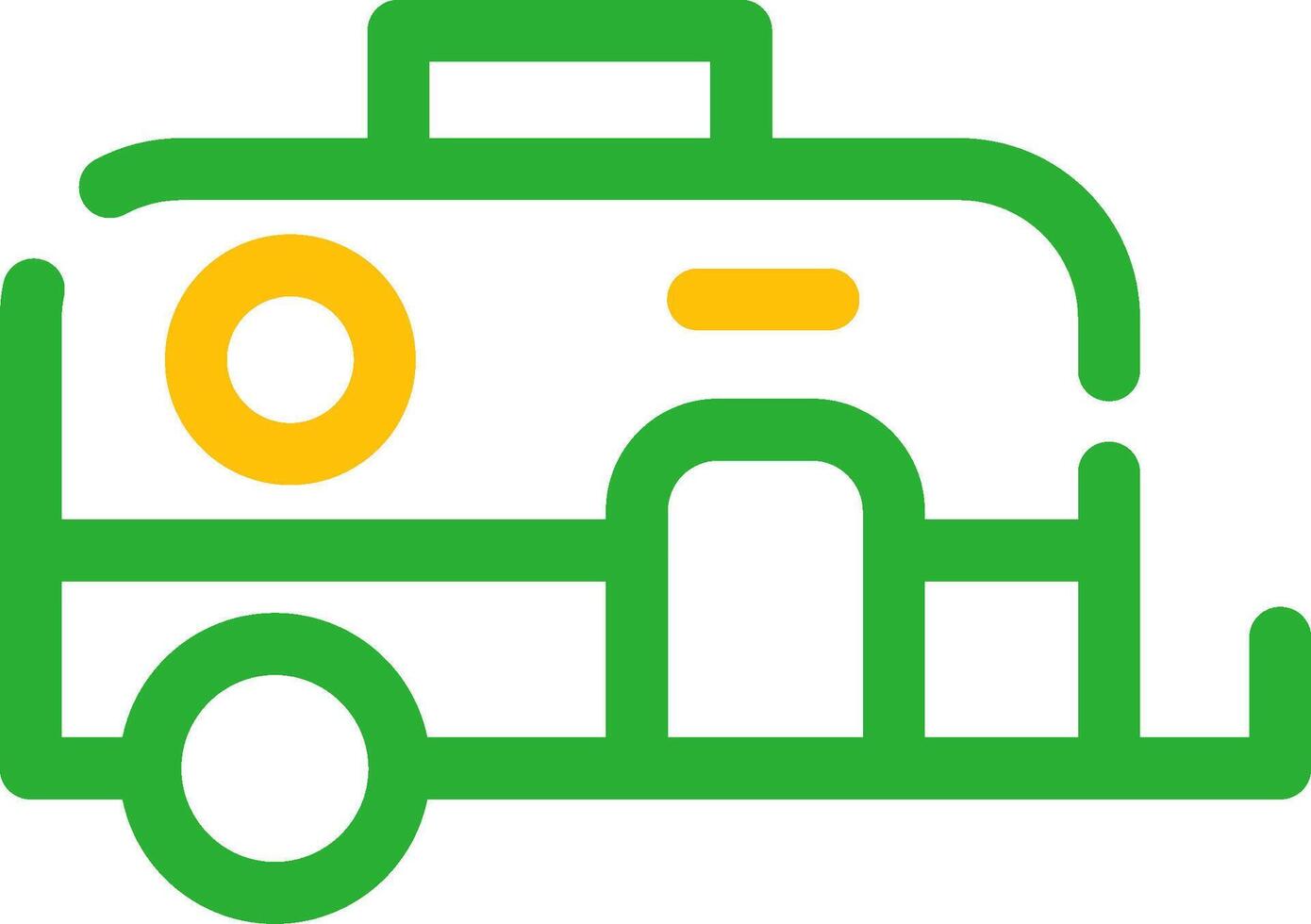 Caravan Creative Icon Design vector