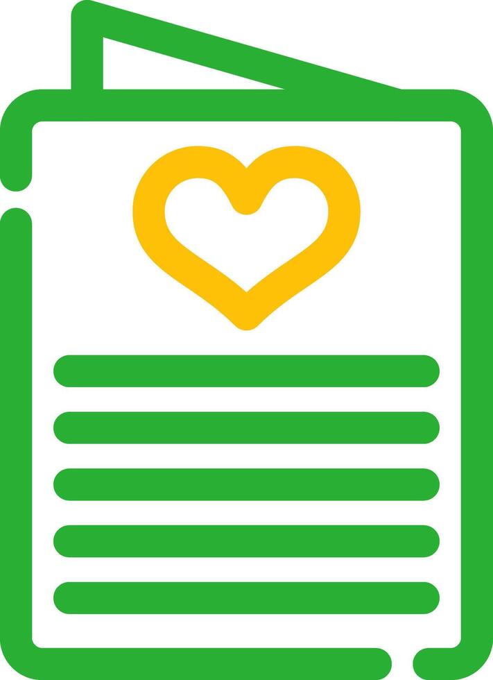 Line Two Color Design vector