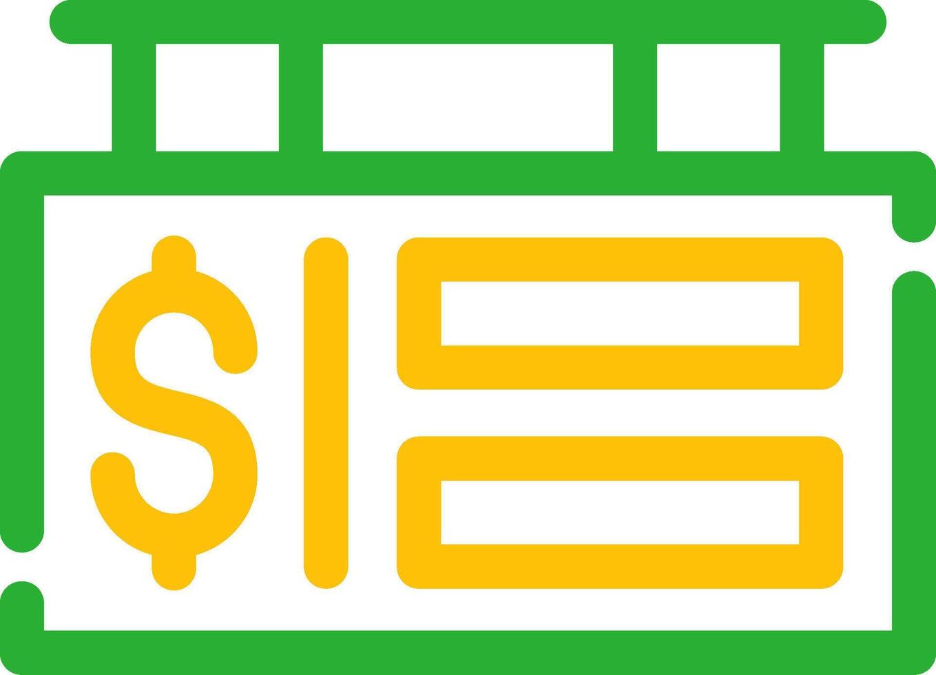 Business and Finance Creative Icon Design vector