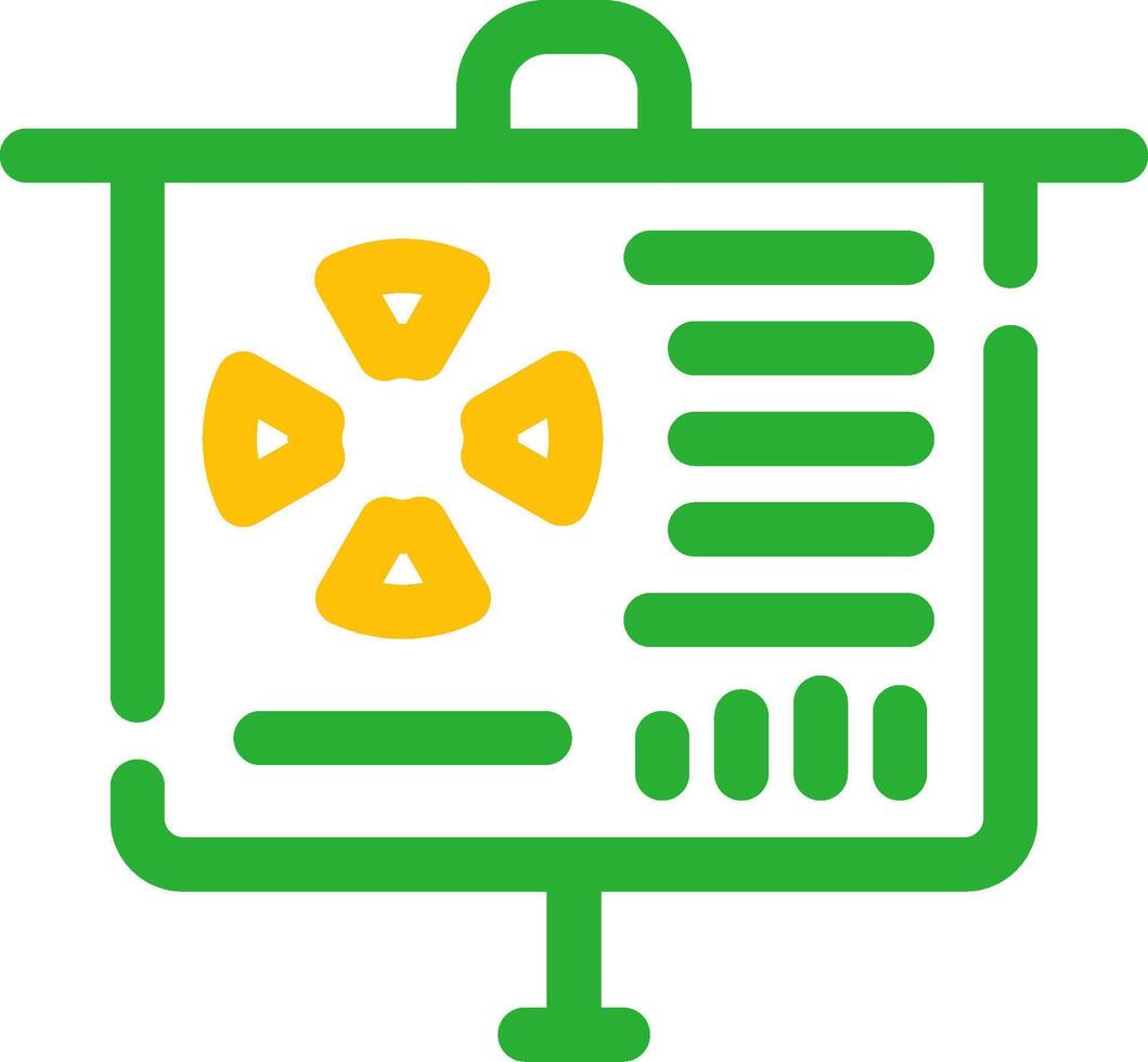 Line Two Color Design vector