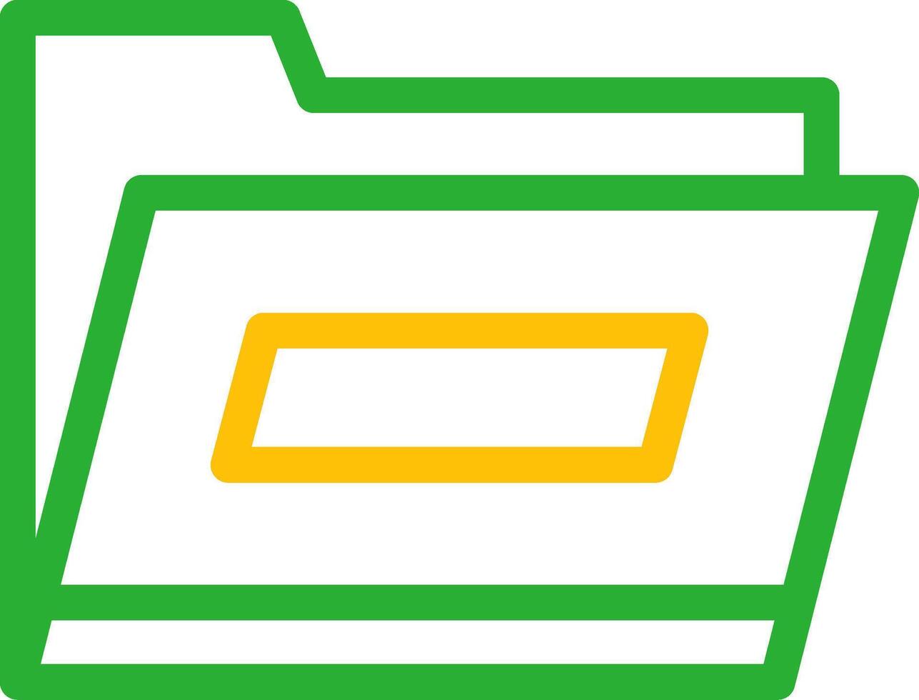 Folder Creative Icon Design vector