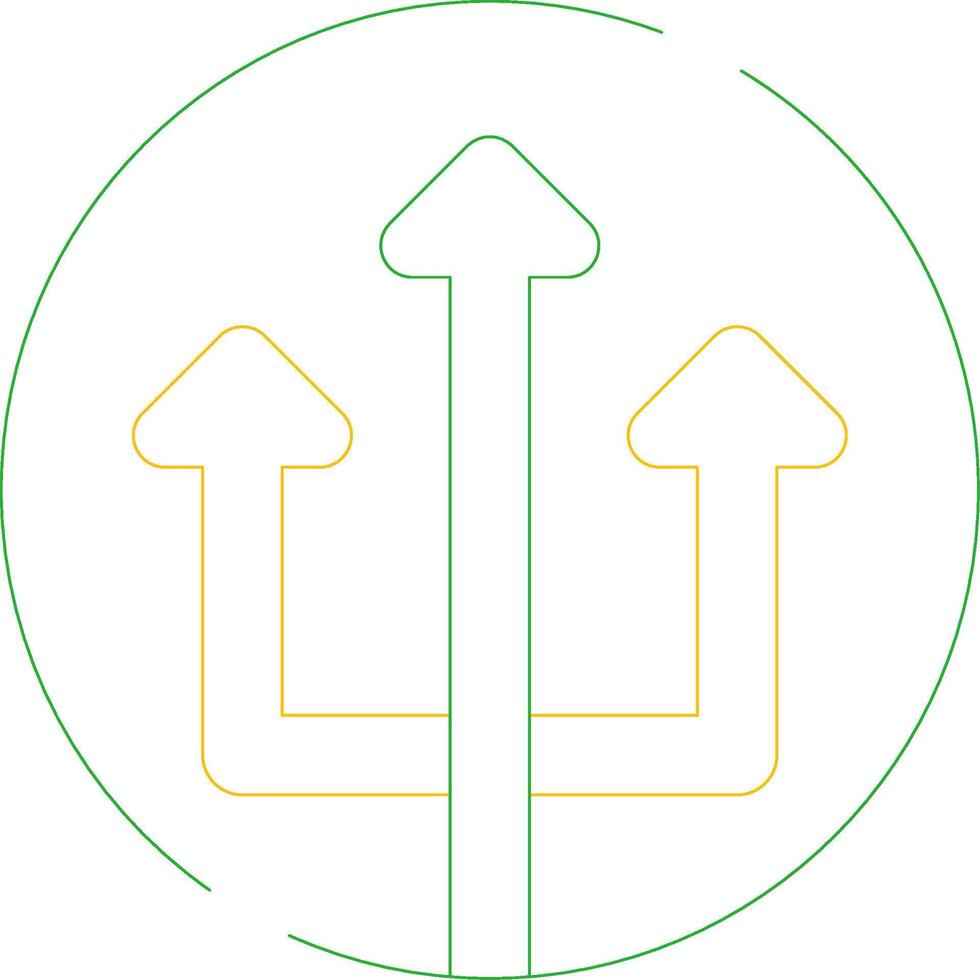Pathway Creative Icon Design vector