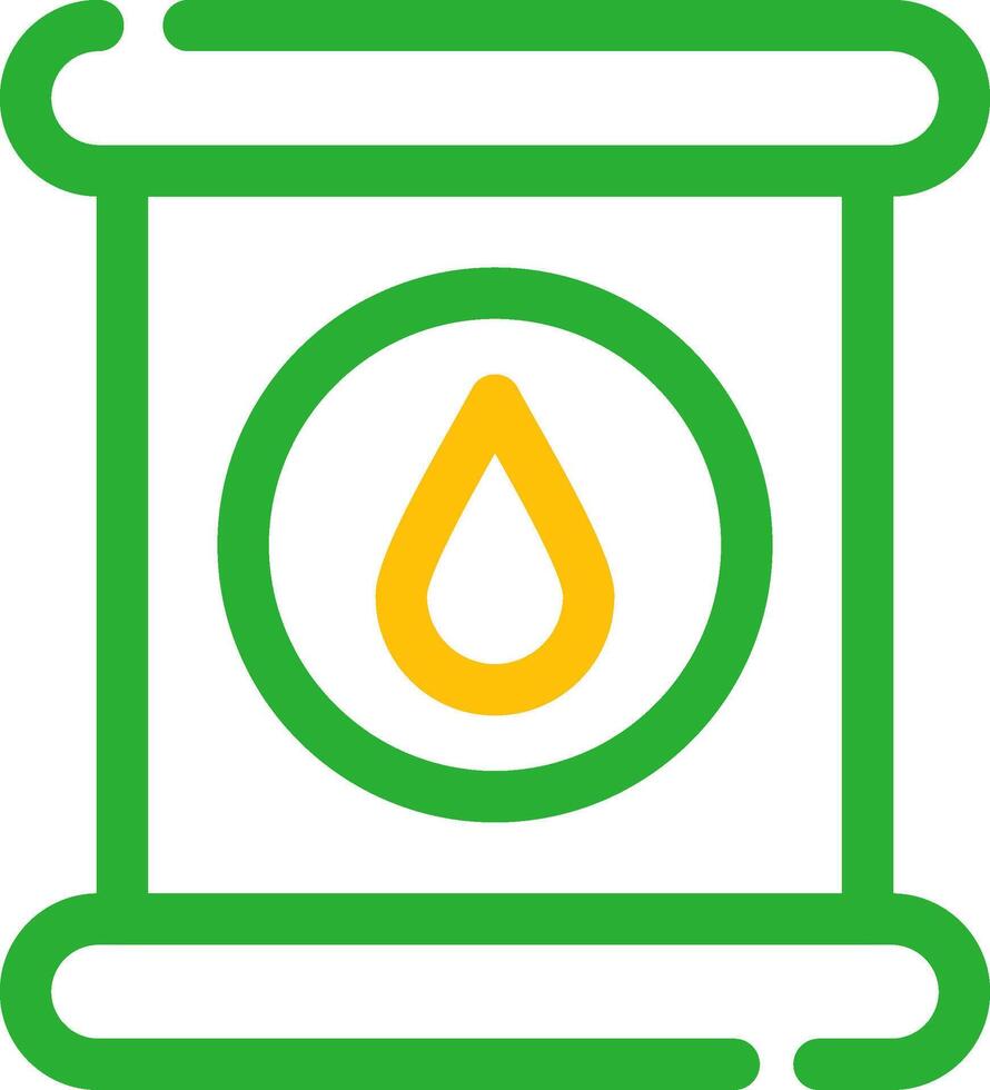 Waste Oil Creative Icon Design vector