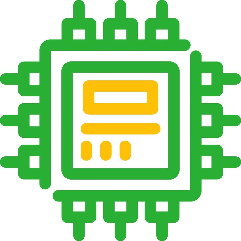 Cpu Creative Icon Design vector