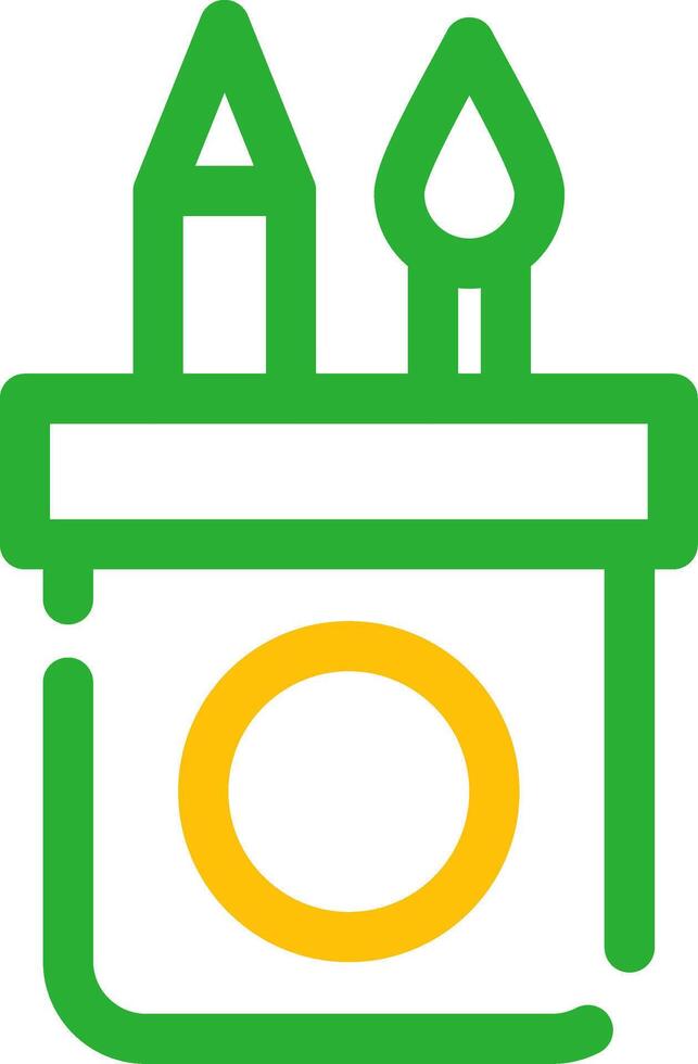 Pencil Case Creative Icon Design vector