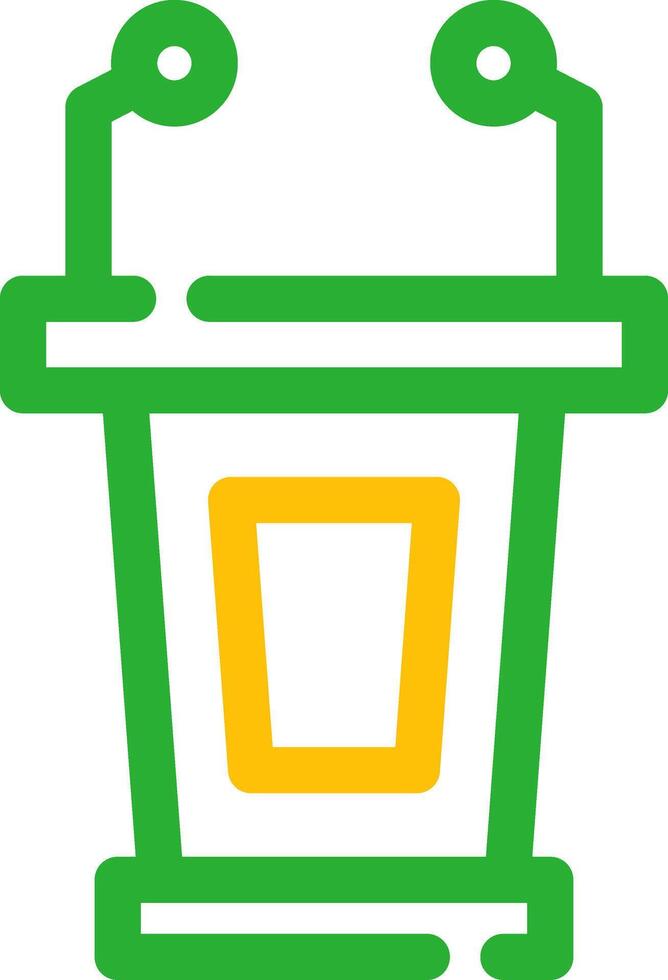Lectern Creative Icon Design vector